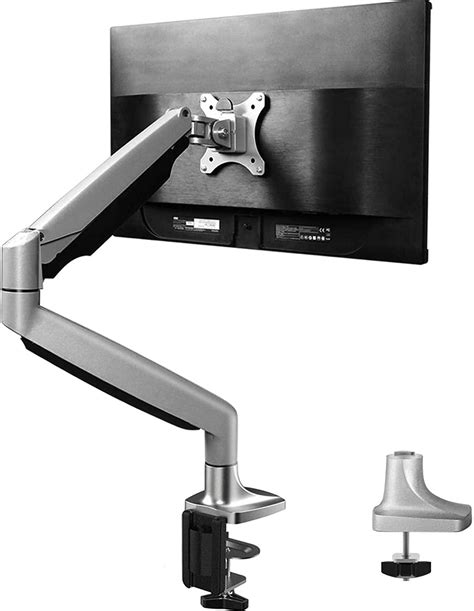 Buy Single Arm Monitor Stand, Gas Spring Monitor Desk Mount, Adjustable ...