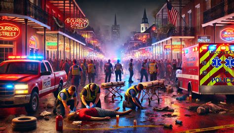 Driver Kills 10, Injures 35 in New Orleans New Year’s Attack