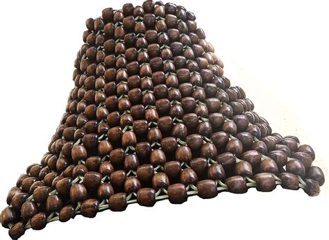 Q1 Beads Universal Fit BSC Wooden Beads Bike Seat Cover Cushion ...