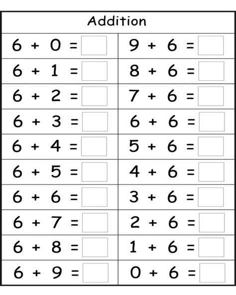Image result for Math Addition Worksheets