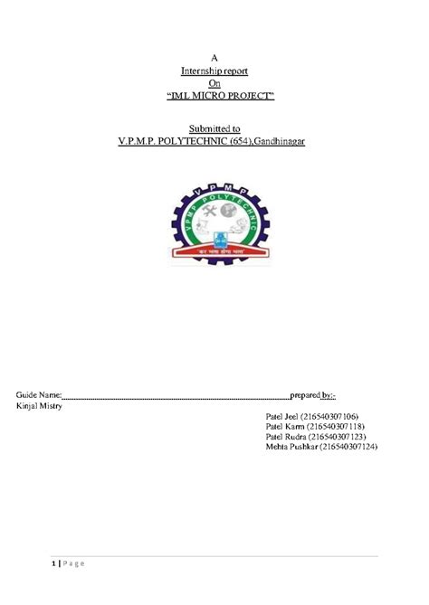 Internship Report on MICRO (654) - Data Analysis & Linear Regression ...