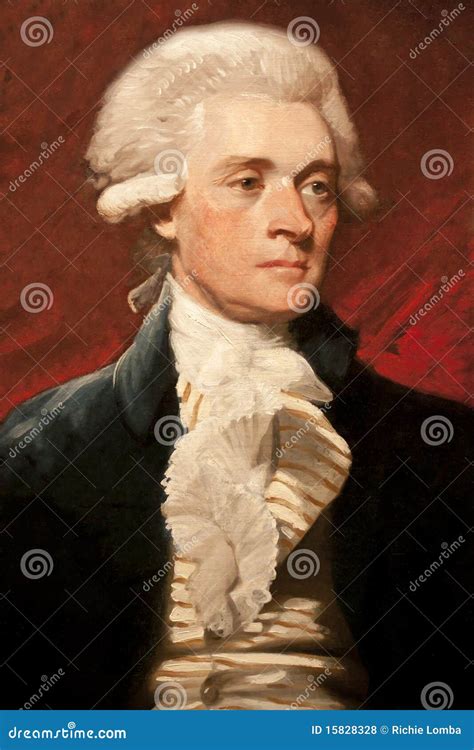 Thomas Jefferson editorial stock photo. Image of portrait - 15828328