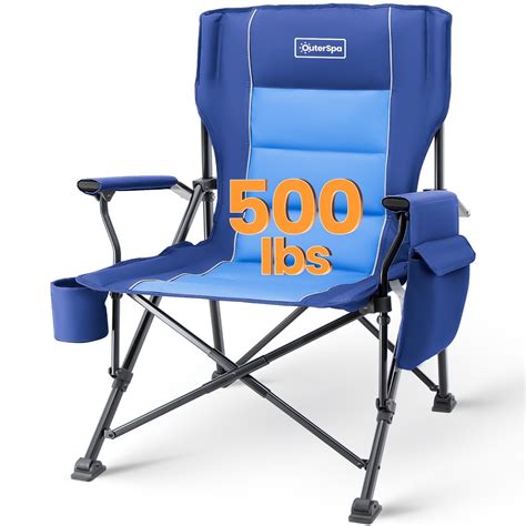 OuterSpa Oversized Camping Chair Big and Tall Camping Chair Compact ...