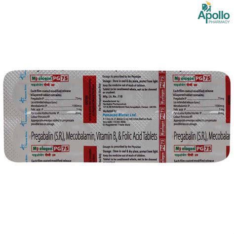 MYELOGEN PG 75MG TABLET Price, Uses, Side Effects, Composition - Apollo ...