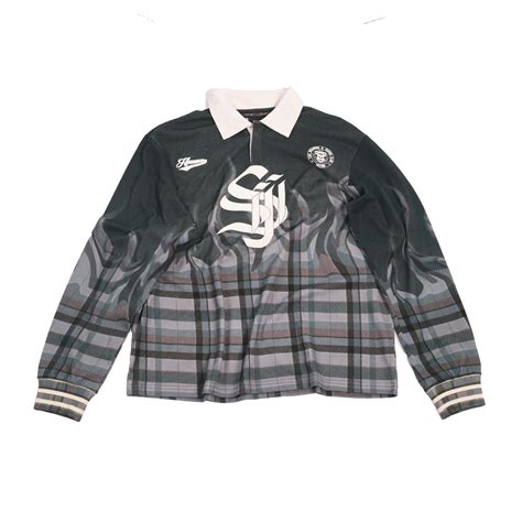 Shreyas Iyer x HUEMN 'SI' monogram full sleeved t-shirt in checkered f