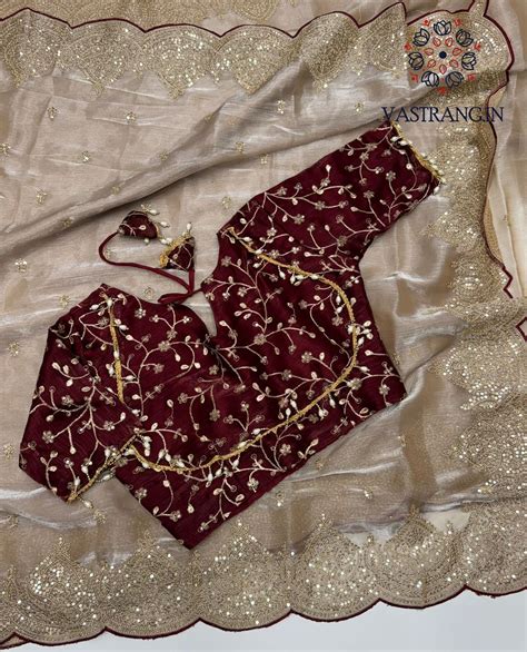New Partywear Wear Zimmy Choo Silk Embroidery n Sequence Work Fancy De ...