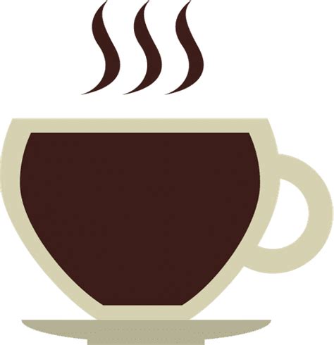 美味的咖啡剪影图标 Delicious Coffee Silhouette Icon素材 - Canva可画
