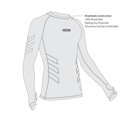 VAPOUR PRO PERFORMANCE BASE LAYER - UPPER – Rynox Gear