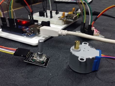Image result for Position Control Using Stepper Motor and Arduino