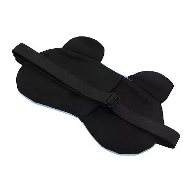 Soft Cartoon Crescent Eyes Sleep Mask Blue Eye Shade Cover for Travel ...