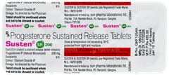 Susten Sr 200 Tablet – Hormonal Imbalance Treatment