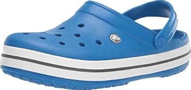 Buy Crocs Unisex-Adult Crocband Bright Cobalt/Charcoal Sandal - 8 UK ...