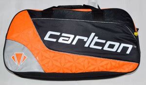 CARLTON Airblade 2-Comp Rectangular Racket Bag (Org/Black) - Buy ...