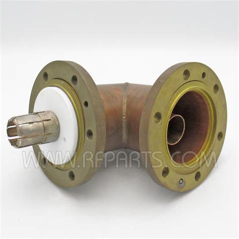 301-021, Type, Swivel, Flanged, 90 Degree, Elbow, 3-1/8", 50 Ohm, Used