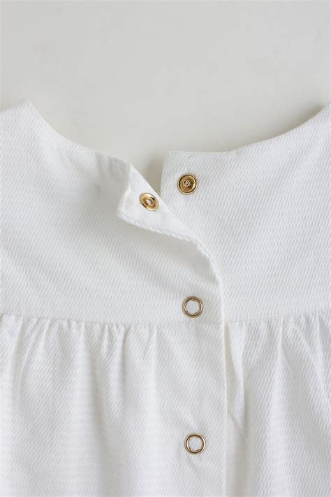 Kids Girls White Regular Fit Frill Sleeve Solid Top with Printed Skirt ...