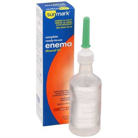 Mineral Oil Enema