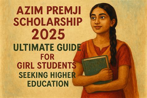Azim Premji Scholarship 2025: Ultimate Guide for Girl Students Seeking ...