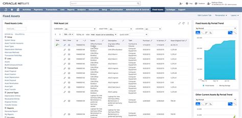 Image result for Fixed Assets Management NetSuite