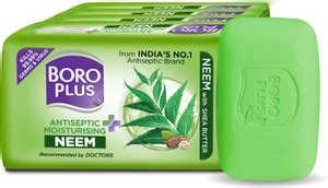 BOROPLUS Antiseptice & Moisturising Neem Soap-Neem with Shea Butter ...