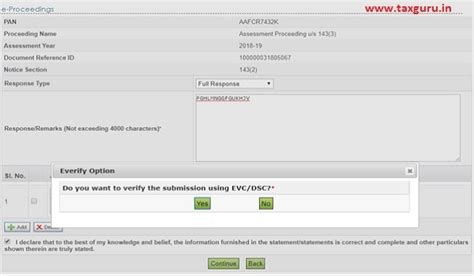 Income Tax E-Assessment Proceeding