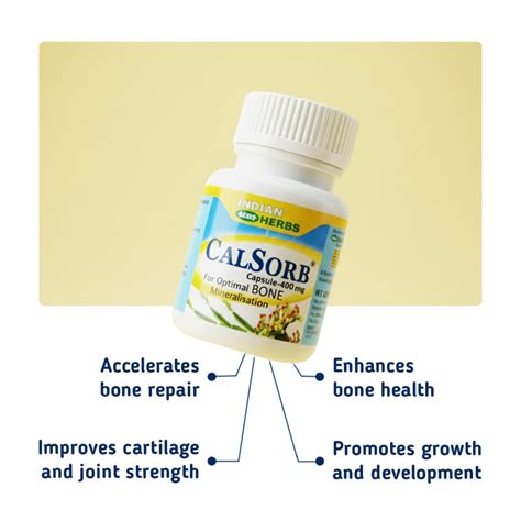 Herbal Calcium Absorption Supplement for Bone Health – CalSorb