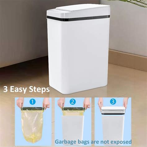 Boyuan Motion Sensor Trash Can 12L Sensor Trash Can India | Ubuy
