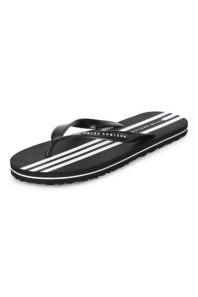 Buy Men Black Flip Flops Online - 666204 | Peter England