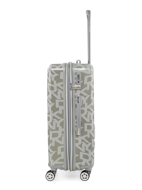 DKNY Signature HARDSIDE Range Black & White Color Hard Case Abs Pc Film ...
