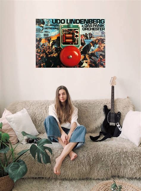 Udo Lindenberg - Alles Klar, Hamburg 1973 - Konzertplakat, £ 389.43