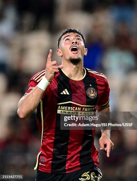 Nick Firmino of Atlanta United celebrates after a score against the ...