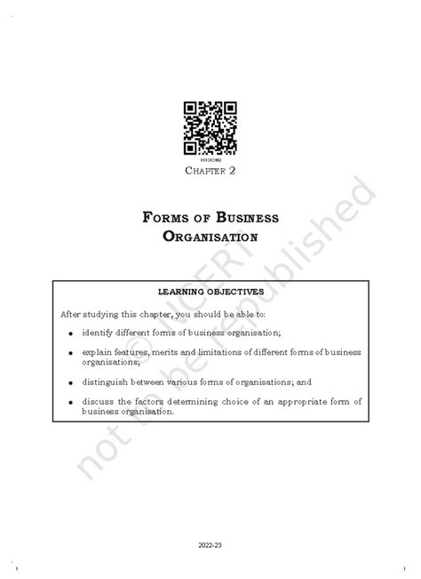 Kebs102 - Business management - Chapter 2 Forms oF Business ...
