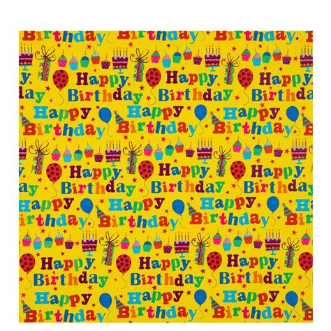 Birthday Wrapping Paper
