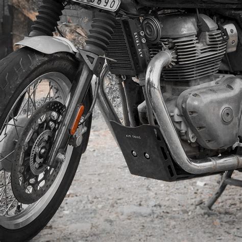 Engine Sump Guard for RE Continental GT 650 by ADV TRIBE