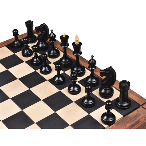 4.5" Circa 1960's Soviet Russian Chess Pieces Only Set-Double Weighted