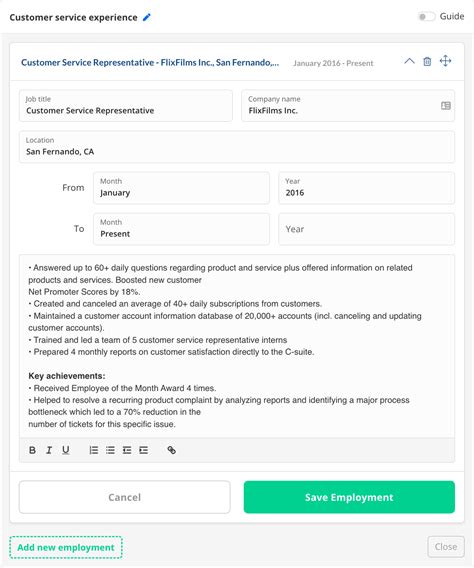 Customer Service Representative Resume [+Examples] - Jofibo