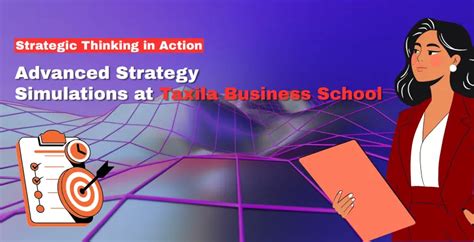 Strategic Thinking in Action: Advanced Strategy Simulations at Taxila ...