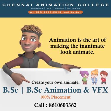 ADMISSION OPEN 2024 2027 BSC ANIMATION VFX IN CAC - Career Counseling ...