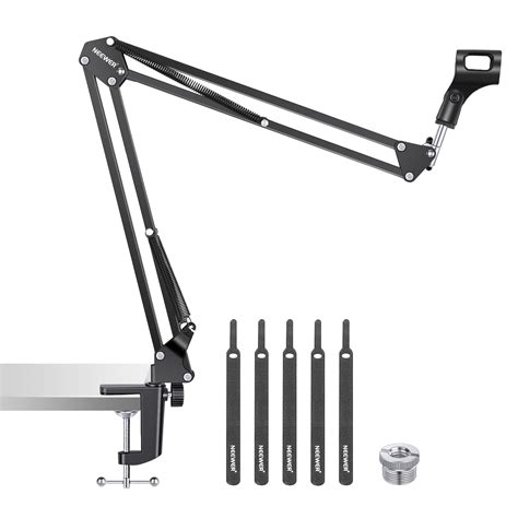 Buy Neewer Microphone Arm Stand, Suspension Boom Scissor Mic Arm Stand ...