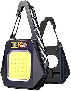 DotCom Multifunctional Keychain Flashlight - Black | Pocket Size 500 ...