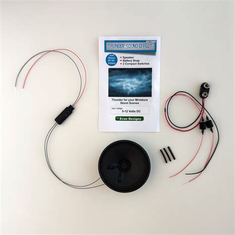 Thunder Sound Effect - Enhance Your Miniature Storm Scene | Evan Desig