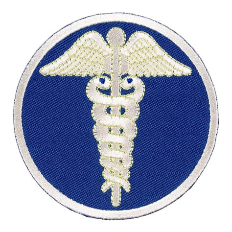 Blue Caduceus Symbol of Medicine Patch, Medical Patches, Other/Multi ...