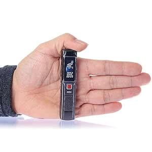 SAFETYNET Mini Long Voice Recorder | 8GB Inbuilt Digital Steel Stereo ...