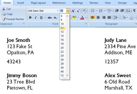 Image result for Mail Merge Address Labels