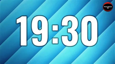 19 Minutes 30 Seconds Countdown Timer | Nineteen and Half Minute ...