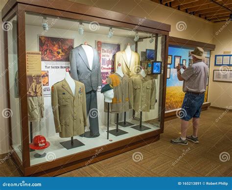 John Wayne Birthplace Museum Interior Displays Editorial Photo - Image ...