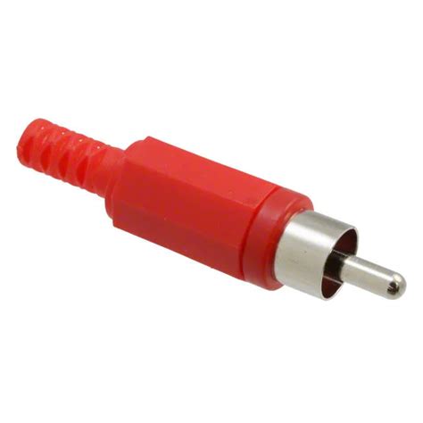 Buy RCA Plug Solder Connector Male (Red) Online | electronifyindia ...