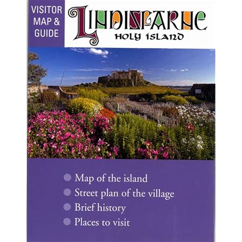 Buy Lindisfarne Holy Island Visitor map and guide Online at desertcart ...