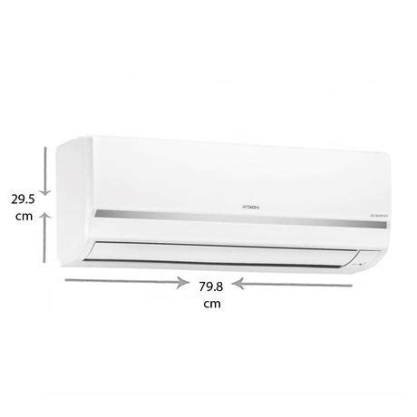 Hitachi 1 Ton 3 Star Inverter Split AC, RAFS312HEEA (Copper Condenser ...
