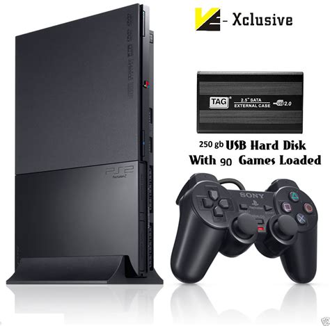 Used Sony Playstation 2 SLIM PS2 77k/75k/90k Model 250GB Hdd Fully ...