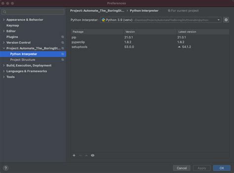 Python Venv for Mac 的图像结果